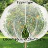 Fruit Tree Protection Netting Zippered Professional Bird and Insect Protection for Fruits and Vegetables Reusable Orchard Netting