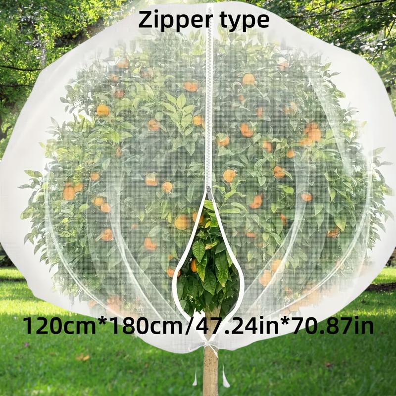 Fruit Tree Protection Netting Zippered Professional Bird and Insect Protection for Fruits and Vegetables Reusable Orchard Netting