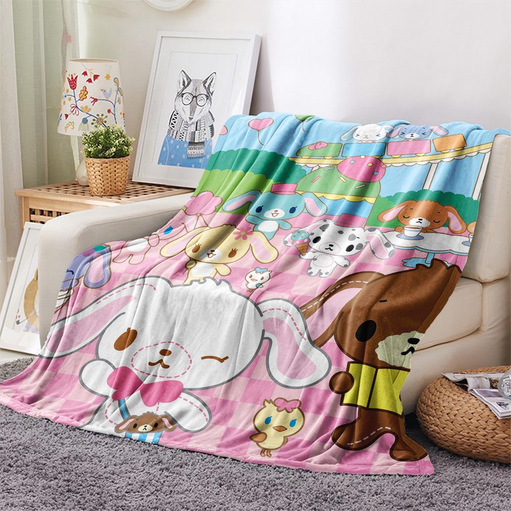 Honey Bonnie Druck Flanelldecke, Hohe Qualität, Bequem für alle Jahreszeiten, Heimdekoration, Wärme und Komfort
