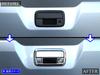 BRIGHTZ Chrome Rear Hatch Knob Plate Set for Toyota Hijet Cargo Compatible with and 710 Hijet Cargo S700V/S710V [REA-DHC-035] 700V, 710V, 700,