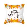 New Pumpkin Thanksgiving Pillow Cover Ins Nordic Peach Skin Printed Cushion Cushion Cover Home Products