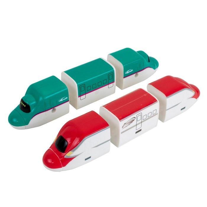 Maruka Shinkansen Connection Set – Hayabusa & Komachi – Toy Train – 3+ Years – 191691 – 23 x 4 x 21 cm