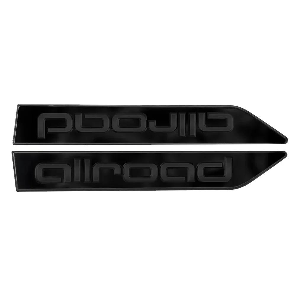 

2PCS 3D ABS Car Fender Emblem Allroad Letters Badge For Allroad A4 B8 B9 C5 C6 C7 A6 A1 A6 C6 Q3 Q5 Sticker Accessories For Allroad