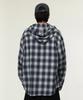 IDWS Hooded Checkered Shirt Blue
