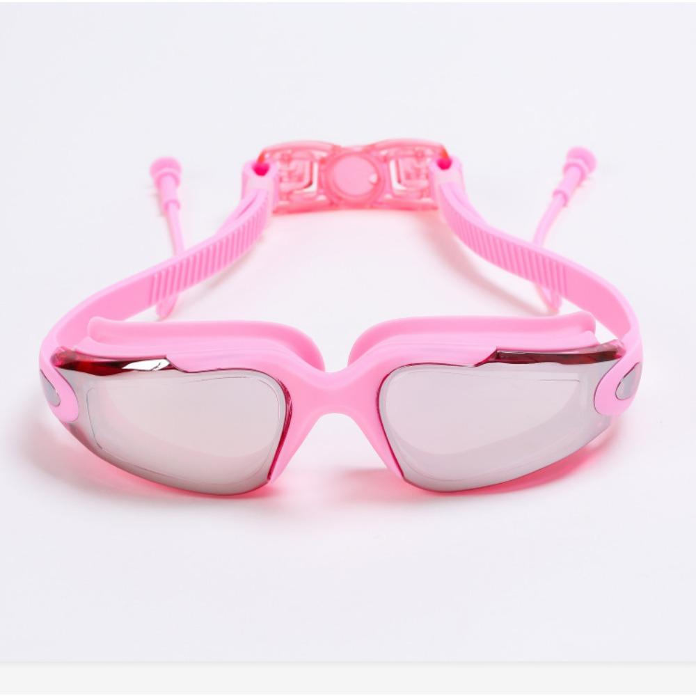 

Цельные водонепроницаемые электрогальванизированные очки для плавания высокой четкости типа берушей для мужчин и женщин