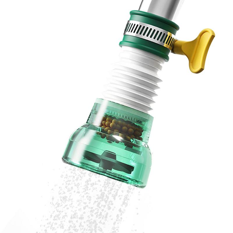 Wasserhahnfilter Spritzwassergeschützt 360 Grad Drehbar Ausziehbarer Wasserhahnverlängerer Universal Küche Maiwanshi Filter Wasserreiniger