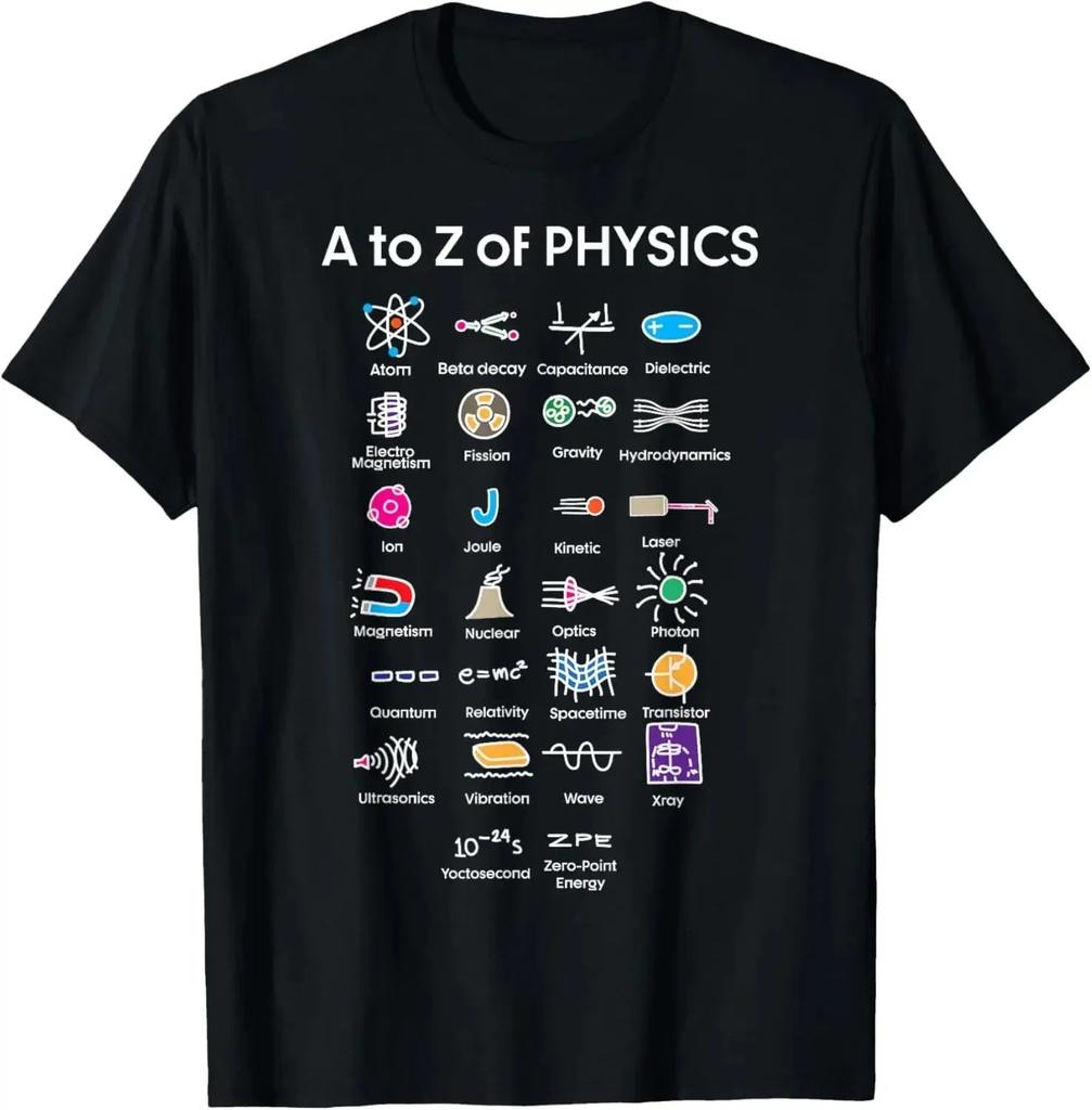 Quantum Physics String Theory Physics Student Science T-Shirt Printed Graphic T Shirts Women's T Shirt Daily Outfit