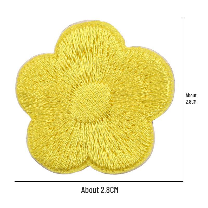 DIY Self-Adhesive Embroidery Patch Stickers for Clothing and Journals