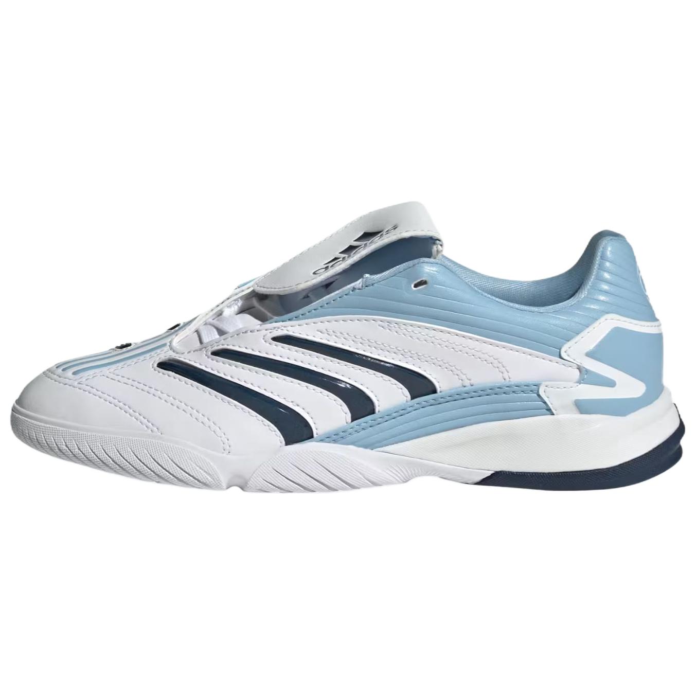 Adidas Predator Sala Comfortable Fit Soccer Shoes Women sneakers White Blue IH6790 36⅔