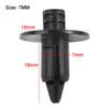 20pcs Universal Motorcycle Push Pin Rivets 6/7/8mm Plastic Fairing Clips Fastener Kit for Honda Yamaha Suzuki Kawasaki Repair