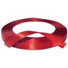 Ruban Satin Décoratif - AERZETIX - C50232 - 10mm - 22m - Rouge Coquelicot