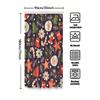Tu Festive Christmas Shower Curtain Waterproof Holiday Bathroom Decor Farmhouse Style Merry Xmas Pattern Holiday Home Textile De