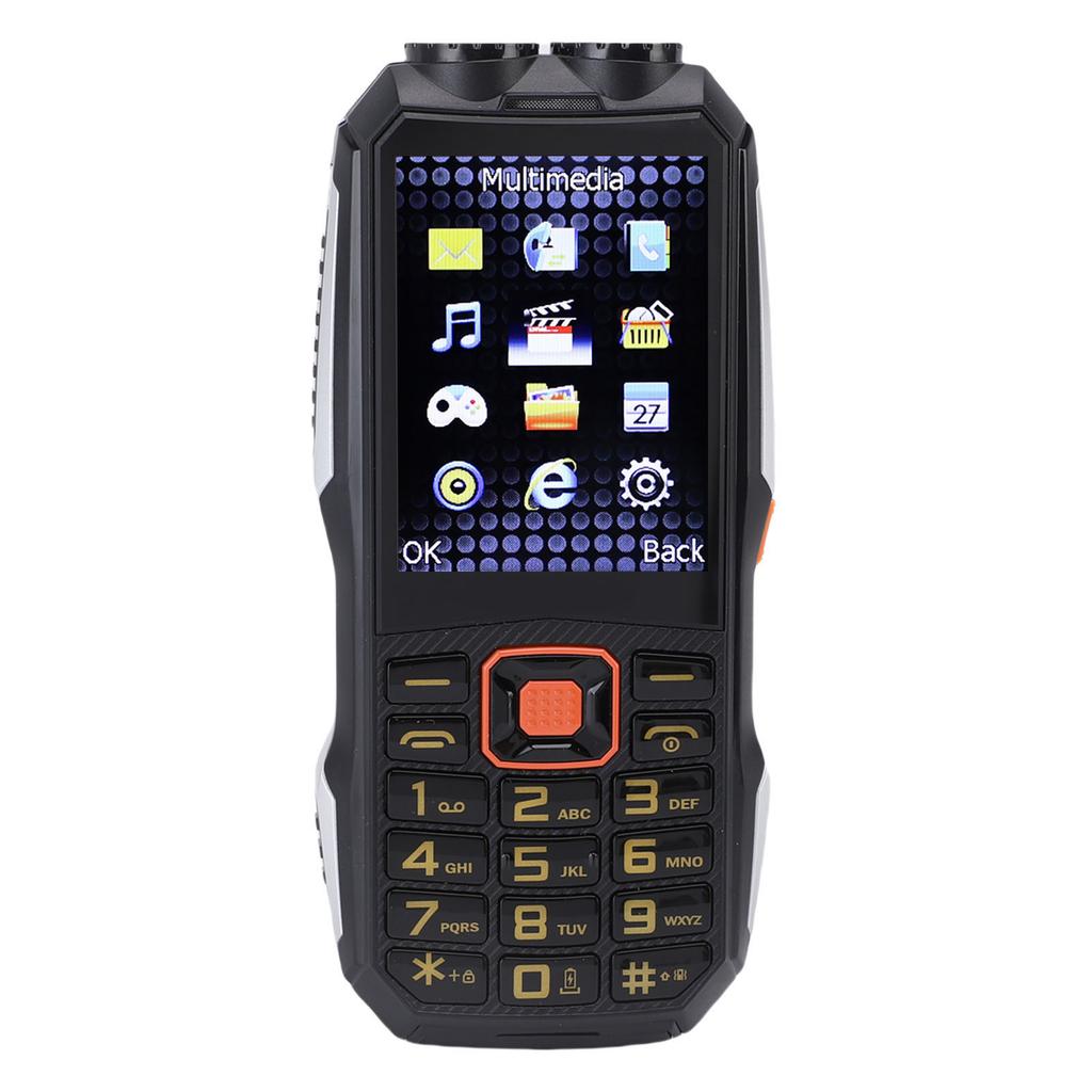 Unlocked Senior Cell Phone 2G GSM Big Buttons Mobile Phone with LED Flashlight 6800mAh Battery Loud Volume for Elderly