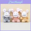 Adorable Plush Donkey Keychain Soft Stuffed Animal Toy Cute Donkey Doll