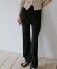 OCTETTE Jersey Skirt Wrap Pants_Black