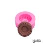 4 Pieces/Set Silicone Car Tire Fondant Mold Non-stick Round Mould Tool