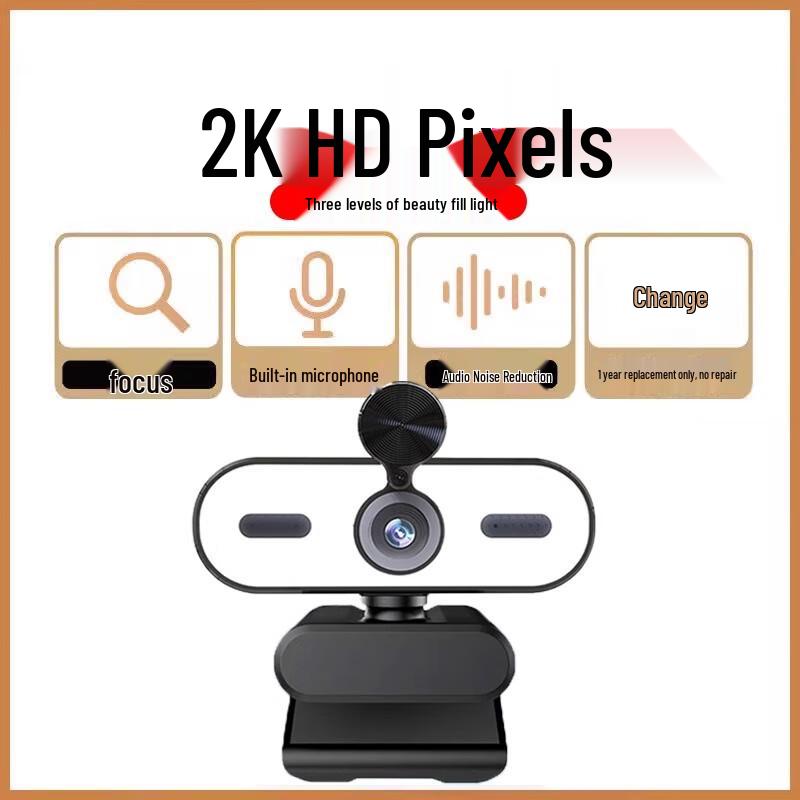 2K HD Live Streaming Webcam