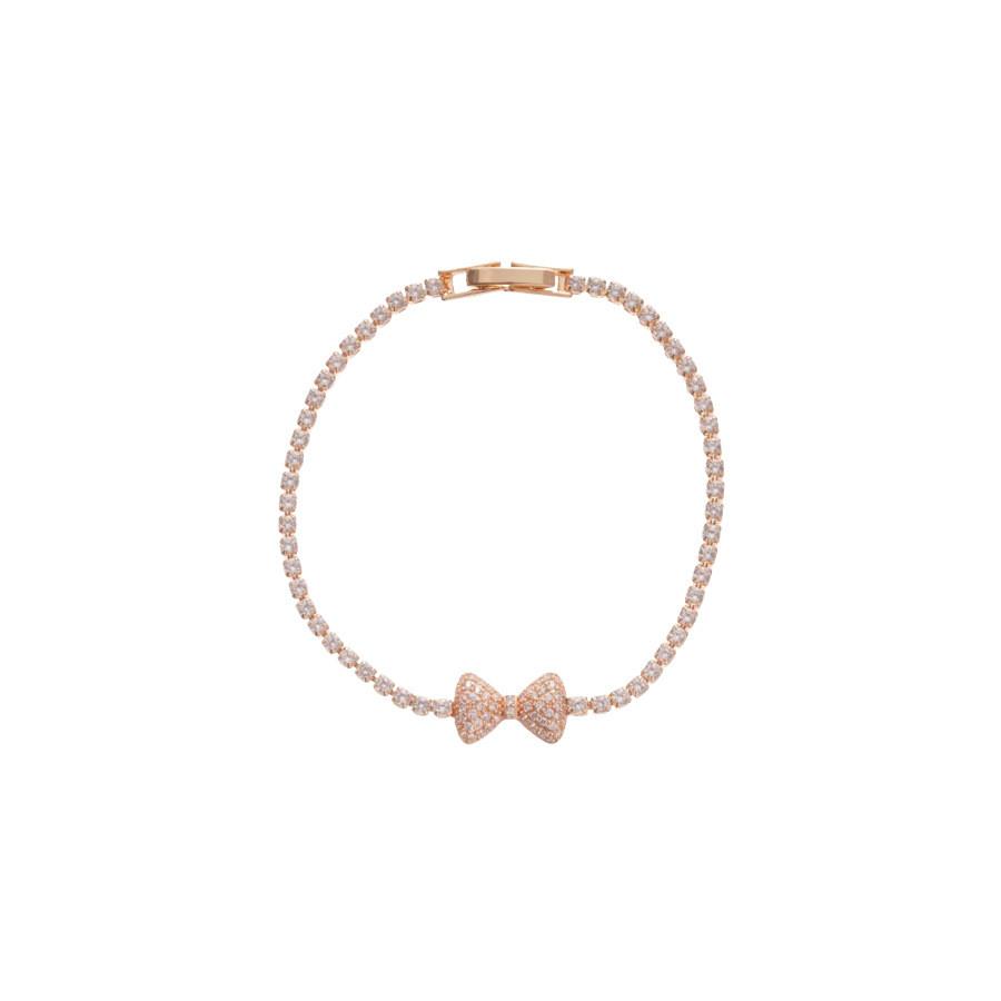 Elegant Zircon Butterfly Pendant Bracelet With Rhinestone Embellishments For Womens Fashion