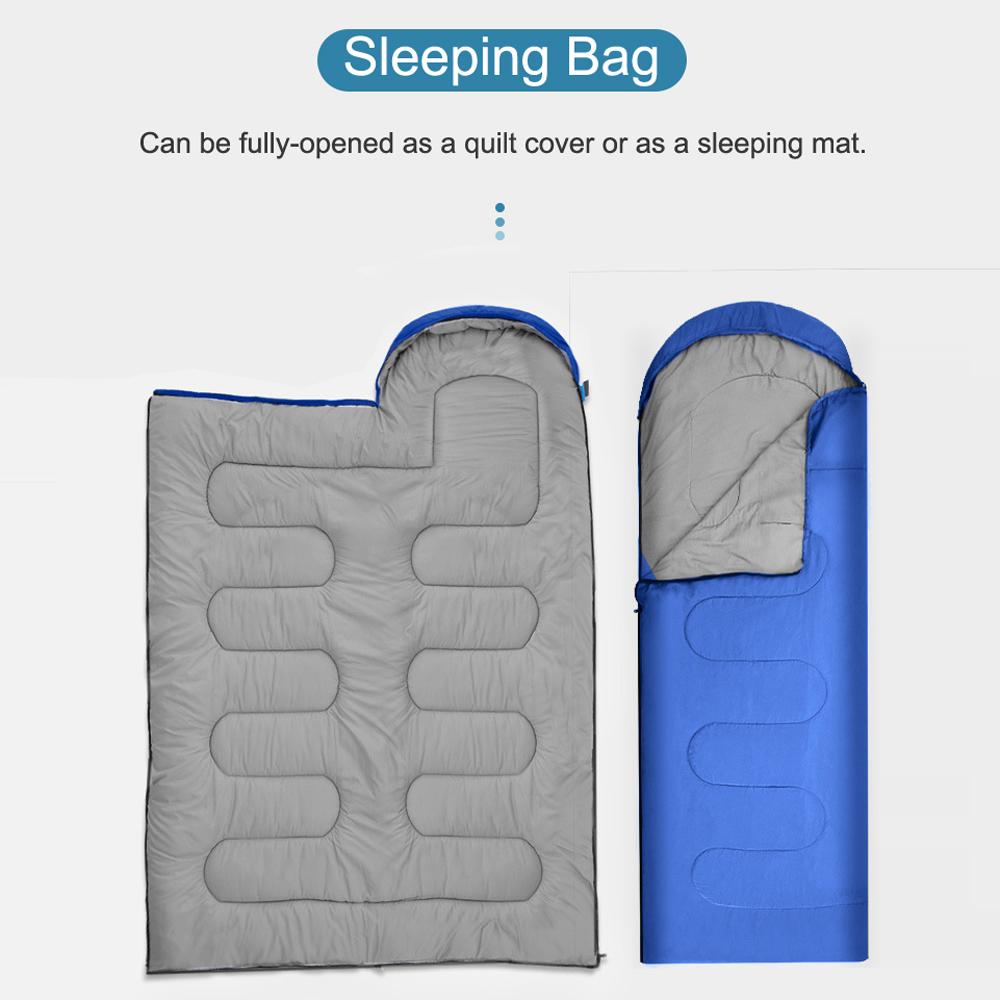 Saci de dormit în aer liber Sac de dormit portabil pentru încălzire Sac de dormit ușor din bumbac pentru iarnă