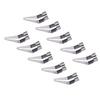 10PCS Welder Soldering Iron Tip Head 45 Degrees  Elbow Adjustable Welder Smoothing Tip Head Replacement
