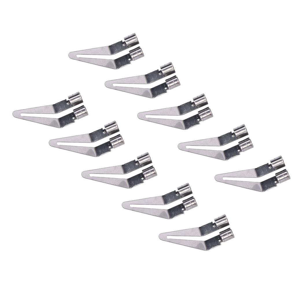 10PCS Welder Soldering Iron Tip Head 45 Degrees Elbow Adjustable Welder Smoothing Tip Head Replacement