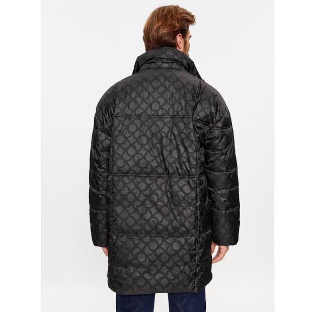 Зимняя куртка Trussardi 52S00945, черная, стандартный крой