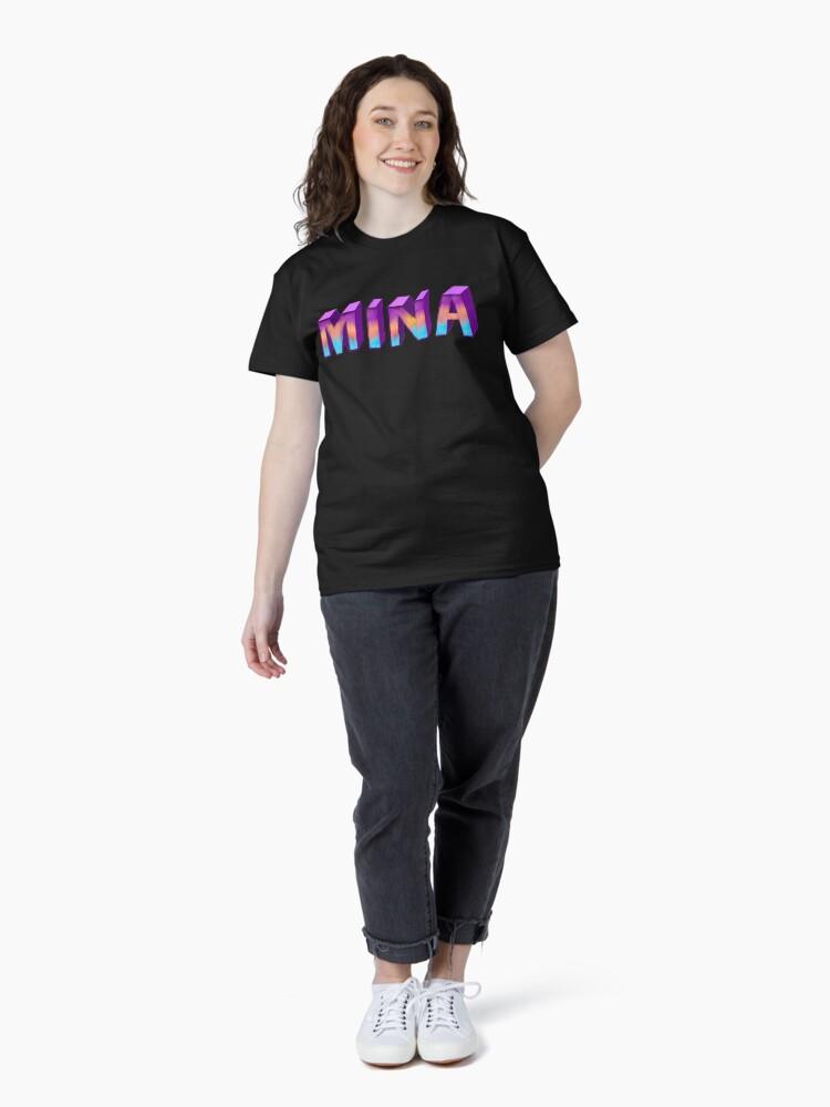 Mina the Hollower Top 10 best personalised gifts 2022 - Mina version2 - personalised,personalized custom name in ombre Classic Unisex T-Shirt