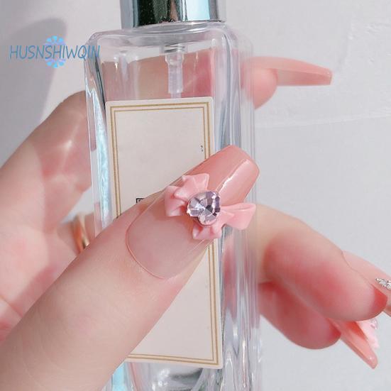 10ks Bow Nail Charms Dragon Heart Resin 3D Ekologické kosmetické doplňky pro krásné a okouzlující nehty