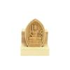 special Buddhist statue Incense holder Buddha one stand width depth Carved from cypress wood yen Kurita's [Guardian deity] [pocket] (for statue)
