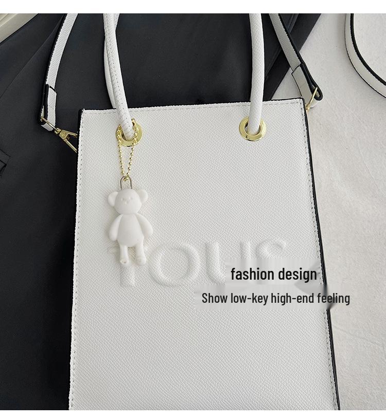 2025 Herbst/Winter Damenmode Umhänge- und Schultertasche - Schlichtes, vielseitiges, kleines handgehaltenes quadratisches Design