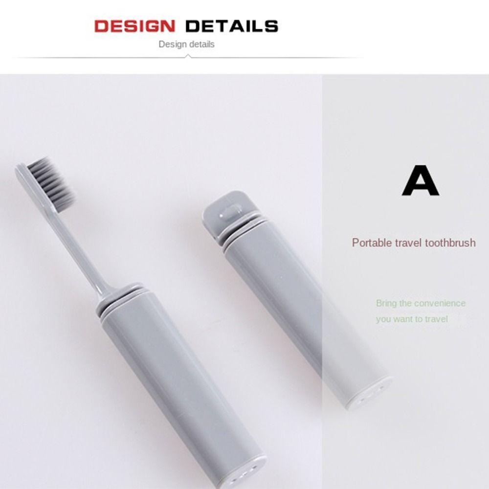 Oral Hygiene Tool Folding Toothbrush Tooth Brush Oral Care Brush Travel Toothbrush Bamboo Charcoal