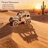 1 wooden DO-IT-YOURSELF off road vehicle a Imaginative 3D puzzle ideal as a festive Present or home decoration