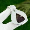 925 Silver Trillion Pink Tourmaline Gemstone Wife Bezel Birthday Pendant Jewelry