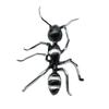 Ruan Hao Black & Yellow Two-Tone Drip Oil Ant Brooch – Versatile Unisex Insect Lapel Pin for Men & Women