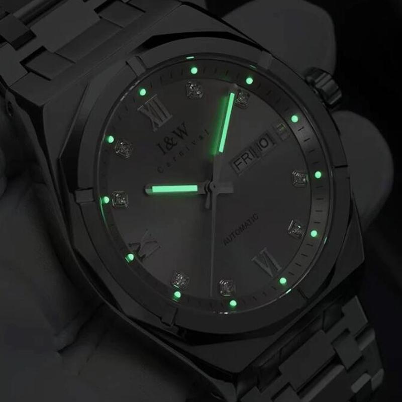 IW Blue Watches for Men Top Luxury Brand Automatic Mechanical Men’s Watch Sport Waterproof MIYOTA movement Wrist Watches Date