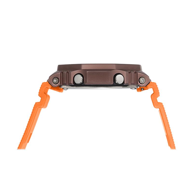 Casio Customized Watch Modified Series Farmer Iron Tree Electronic Movement Rubber Strap Unisex Model Gunmetal Dial GM-2100MF-5