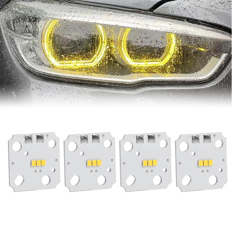 1/2/4PCS Amber LED Headlight Daytime Running Light DRL ModulesFor BMW F20 1 Series 2012 2013 2014 2015  DRL Boards DRL Module