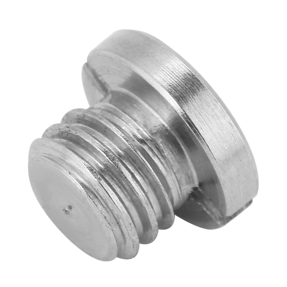 5pcs Screw Threaded Stainless Steel Flanged Ball Spring Plungers Set (M5*5)