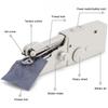 Mini Portable Hand Sewing Machine Quick Handy Stitch Sew Needlework Cordless Clothes Fabrics Household Electric Sewing Machine