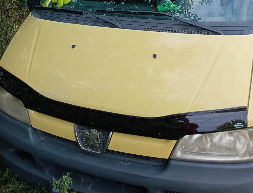 

Дефлектор капота (2002-2006, EuroCap) для Peugeot Boxer
