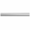 Clothes Rod 2 pcs Silver 264 x 15 x 29 mm Aluminium Alloy