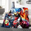 Customiz Name Personality UFO Robo Grendizer Blanket Soft &Warm Sofa Office Bed Travel Lunch Break Blanket, Gift Suitable All Seasons