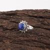 Lapis Lazuli Gemstone Jewelry, 925 Sterling Silver Ring, Handmade Adjustable Ring For Her, Balancing Gemstone Jewelry For Gift