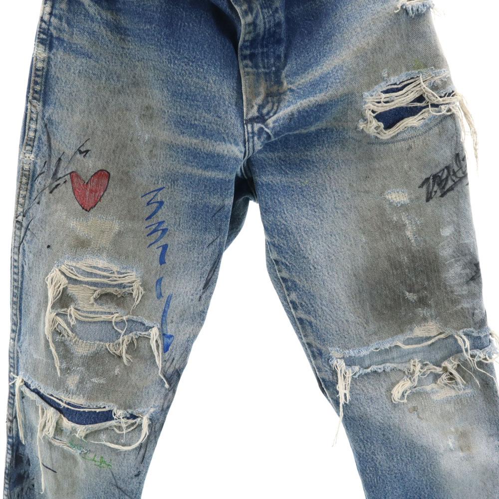 Wrangler Made in Mexico Old Denim pants w31 blue Men's Used
