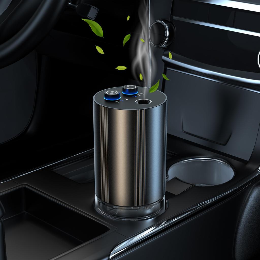 Car Aroma , Button Protrusion Design, Large Capacity 4.3 Fl Oz (110 Ml),