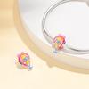 Charme Série Montgolfière en Cuivre Perles Colorées Convient aux Bracelets Originaux Pour Femmes Bijoux de Luxe DIY Cadeaux Assortiment Quotidien