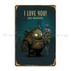 Bioshock Lovers San Valentine Card Doskistore Metal Plaque Poster Cinema Printing Club Print Wall Decor Tin Sign Poster