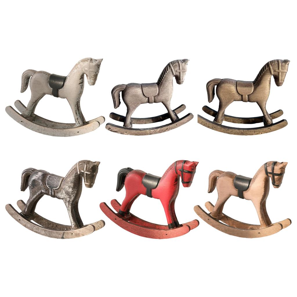 Horse Wood Ornaments Living Room Table Decoration, Horse Decoration Ornaments