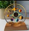 3D Acrylic LED Night Light, Warm White, Space Design With Durable Plastic Base