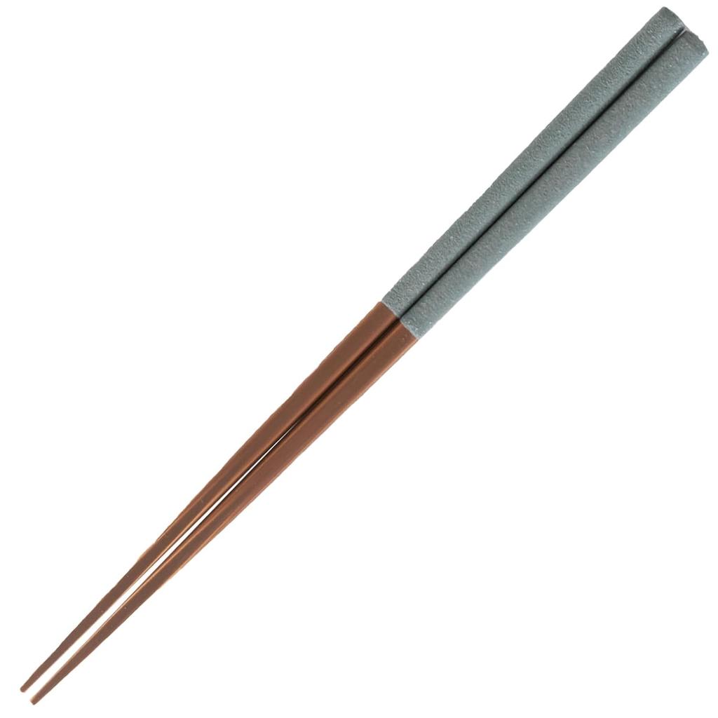 Sunlife Colon Chopsticks Dishwasher Safe 23cm Antibacterial Finish Pointed Blue Wakasa Lacquer Made Japan 264420